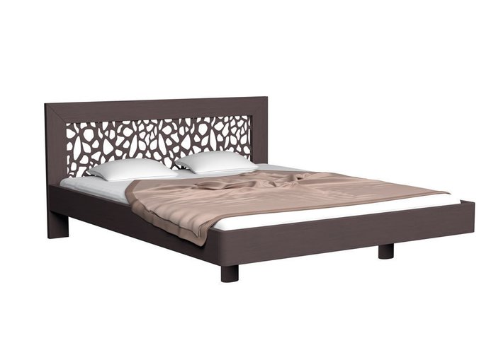 Кровать Веро бук-груша 180x200 - купить Кровати для спальни по цене 17471.0