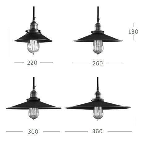 Подвесной светильник Cone Pendant черного цвета - лучшие Подвесные светильники в INMYROOM
