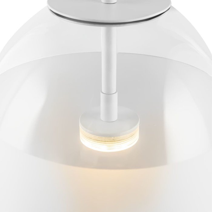 Подвесной светильник Lune белого цвета - купить Подвесные светильники по цене 9600.0