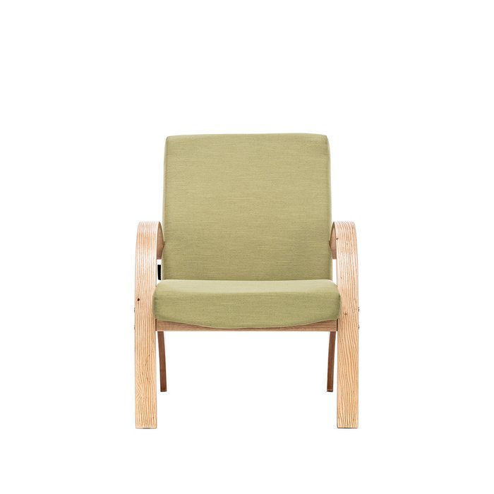 Кресло для отдыха Денди бежево-зеленого цвета - купить Интерьерные кресла по цене 10810.0