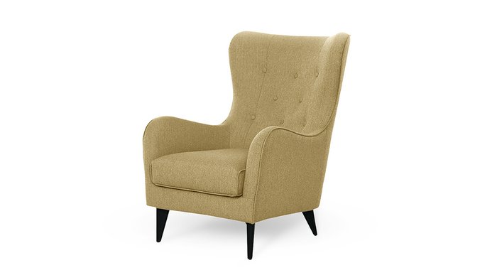 Кресло Бирмингем светло-коричневого цвета