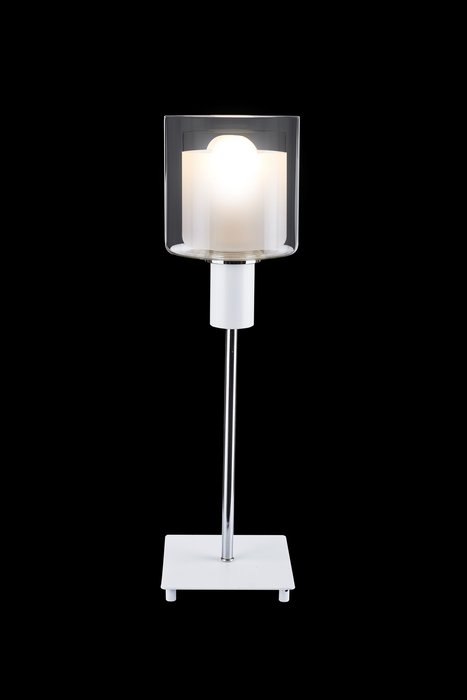 Настольный светильник Top hat с прозрачным плафоном - купить Настольные лампы по цене 7100.0