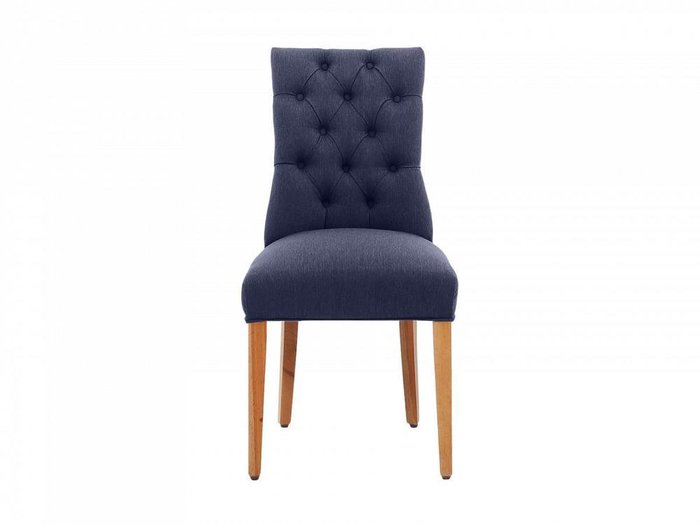 Стул Edwin B темно-синего цвета  - купить Обеденные стулья по цене 21290.0