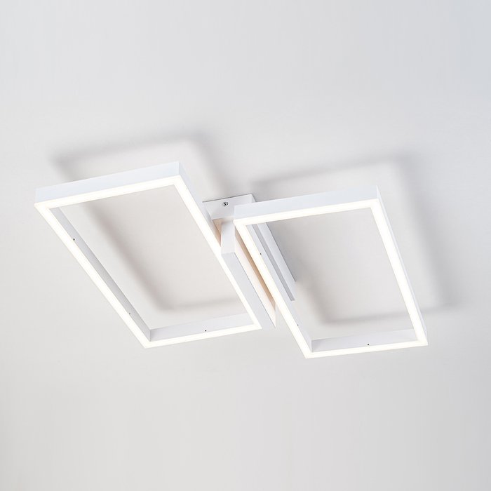 Потолочный светильник Escada 10209/2 LED*60W White SCALES - лучшие Потолочные светильники в INMYROOM