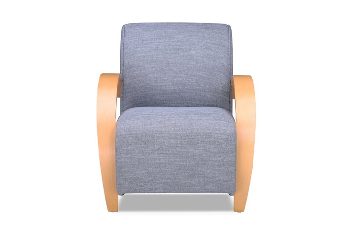 Кресло Паладин Комфорт светло-серого цвета - купить Интерьерные кресла по цене 31699.0
