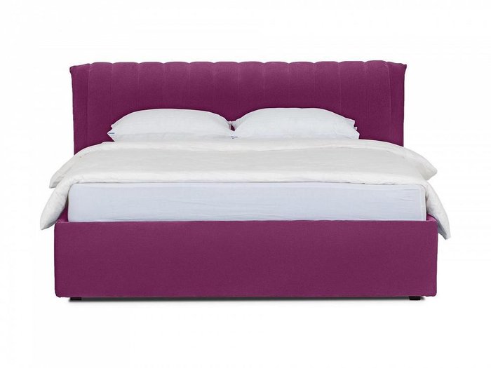 Кровать Queen Anastasia Lux фиолетового цвета 160х200 с подъемным механизмом - купить Кровати для спальни по цене 80190.0