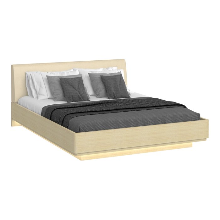  Двуспальная кровать с нижней подсветкой Элеонора 140х200 - купить Кровати для спальни по цене 115095.0