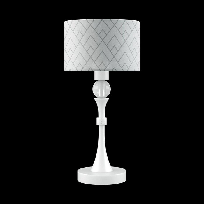 Настольная лампа Hightech белого цвета - купить Настольные лампы по цене 1900.0