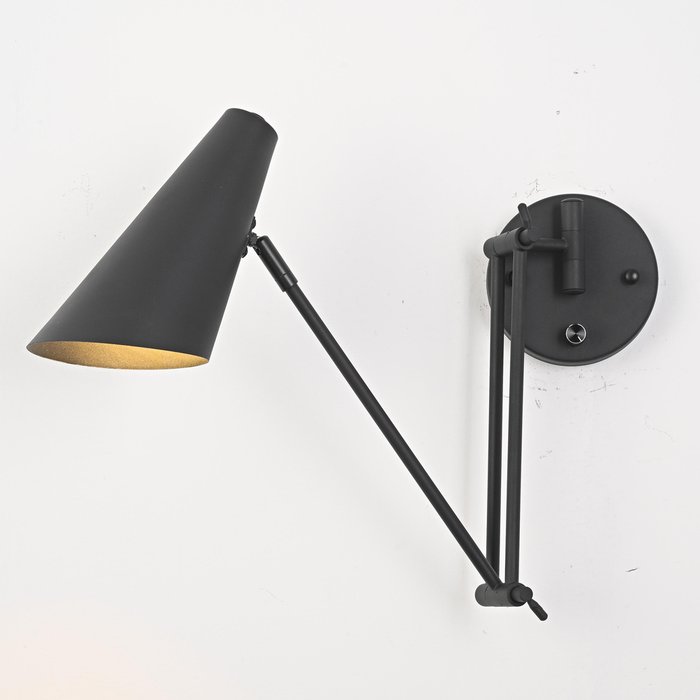 Настенный светильник FREDLY B Black - лучшие Бра и настенные светильники в INMYROOM