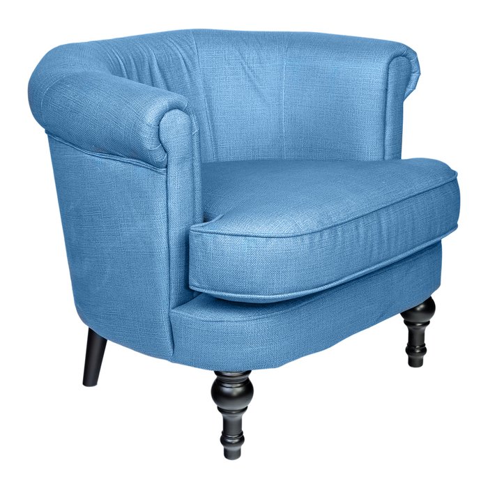 Кресло Charlotte Bronte Светло-синего цвета - лучшие Интерьерные кресла в INMYROOM