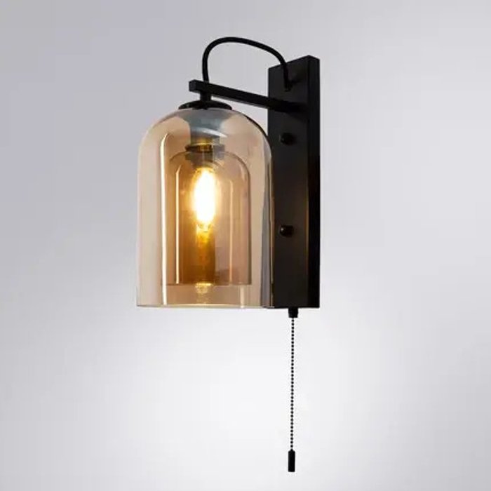 Бра Arte Lamp PAIO A7015AP-1BK - купить Бра и настенные светильники по цене 8990 Бра Arte Lamp PAIO A7015AP-1BK - купить Бра и настенные светильники по цене 8990