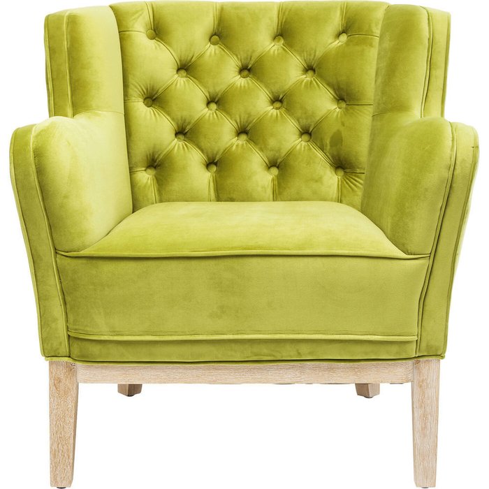 Кресло Coffee Shop зеленого цвета