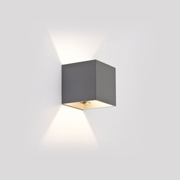 Настенный светильник BOX Wever & Ducre из анодированного алюминия