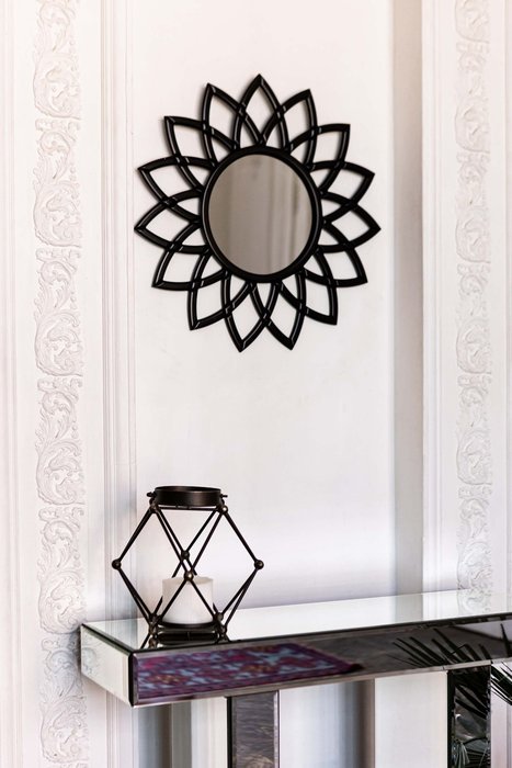 Зеркало настенное Shiny черного цвета - лучшие Настенные зеркала в INMYROOM