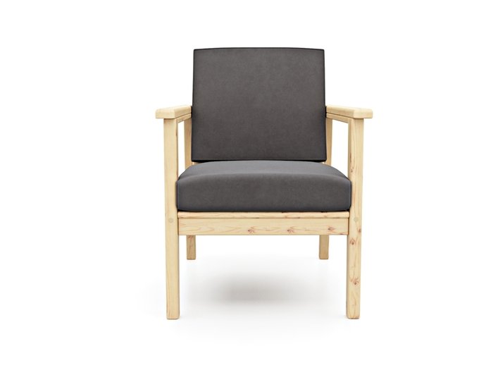 Кресло Лориан серого цвета - купить Интерьерные кресла по цене 18990.0