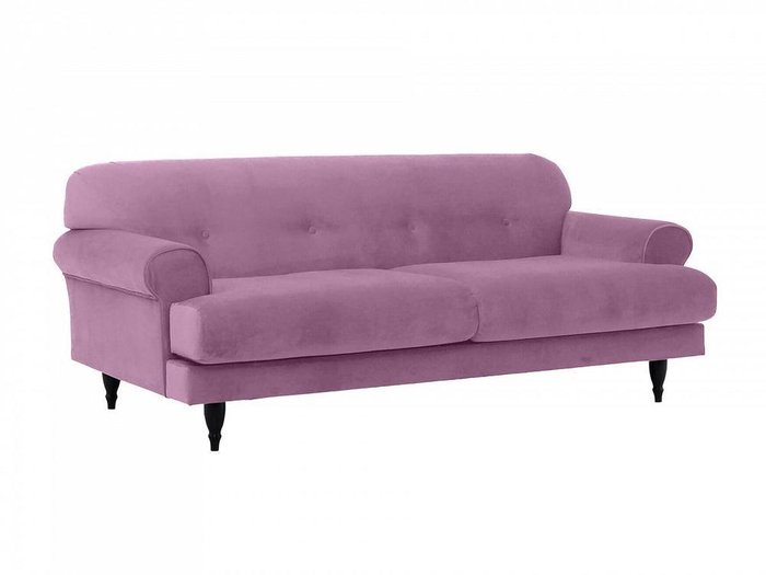 Диван Italia лилового цвета  - купить Прямые диваны по цене 69120.0