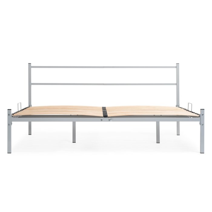 Кровать Фади 160х200 серого цвета - лучшие Кровати для спальни в INMYROOM