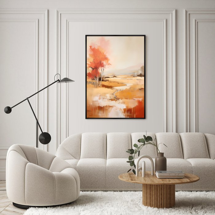 Репродукция картины Landscape Collection, Autumn, No 1, 2024г. - лучшие Картины в INMYROOM
