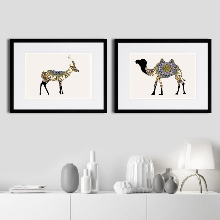 Репродукция картины Восточный блеск Верблюд принц 2016 г. - лучшие Картины в INMYROOM