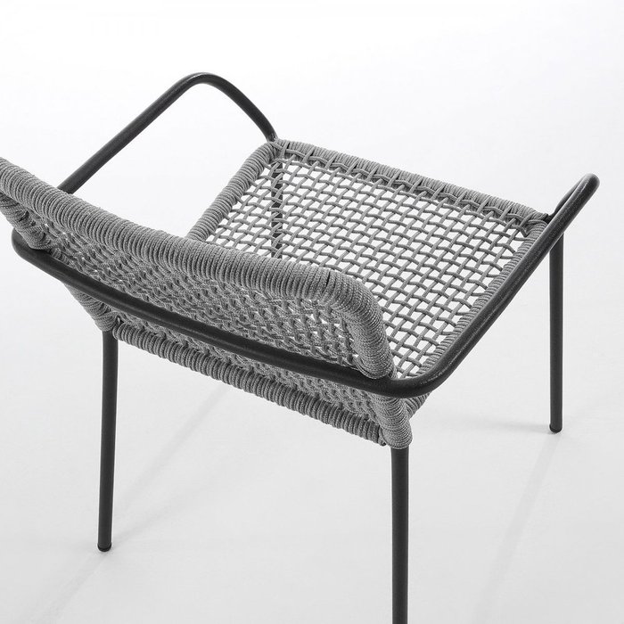 Кресло металлическое Julia Grup BOOMER  серая   - купить Обеденные стулья по цене 21990.0