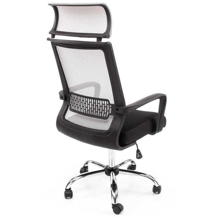 Офисное кресло Lion серого цвета - лучшие Офисные кресла в INMYROOM