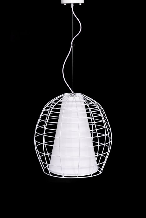 Подвесной светильник Bolzano белого цвета - купить Подвесные светильники по цене 3400.0