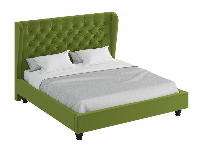 Кровать Jazz зеленого цвета 200х200