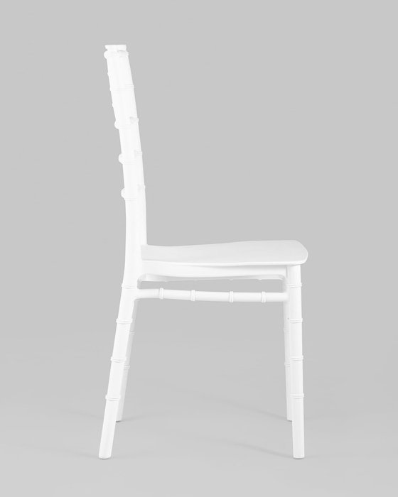 Стул Bride пластик белого цвета - лучшие Обеденные стулья в INMYROOM