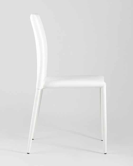 Стул Abner белого цвета - лучшие Обеденные стулья в INMYROOM