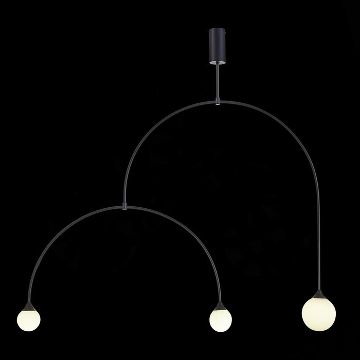Подвесной светильник Vive с белыми плафонами - лучшие Подвесные светильники в INMYROOM