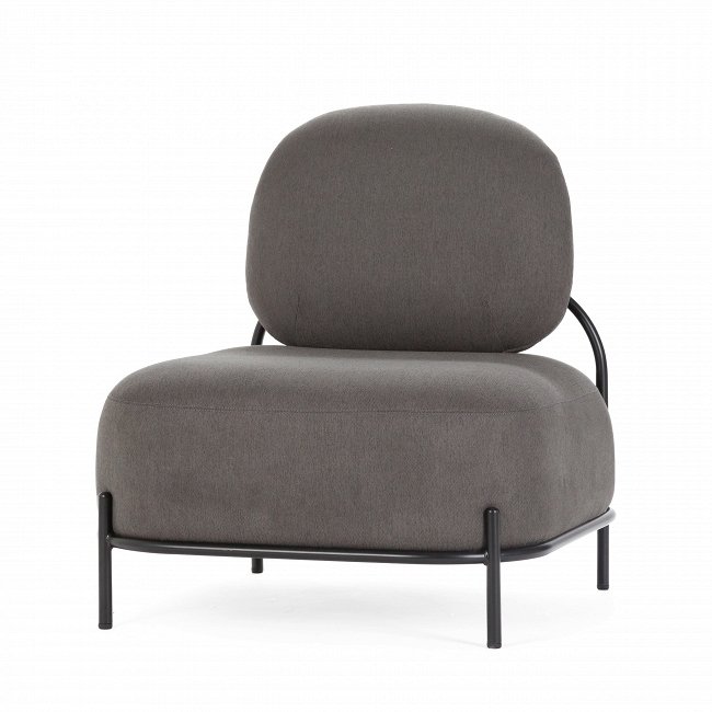 Дизайнерское кресло Pawai темно-серого цвета