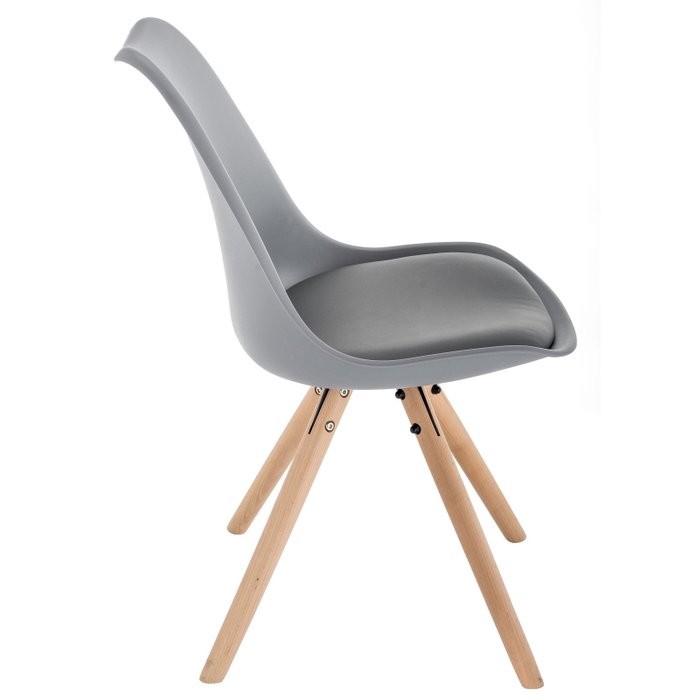 Обеденный стул Bonito серого цвета - купить Обеденные стулья по цене 5160.0