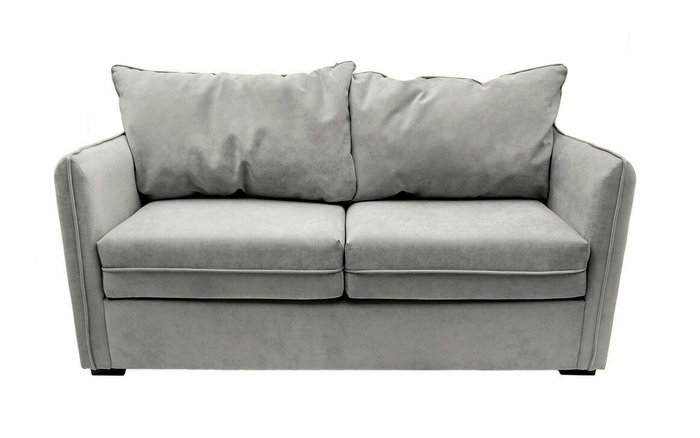 Прямой диван Arthur L серого цвета