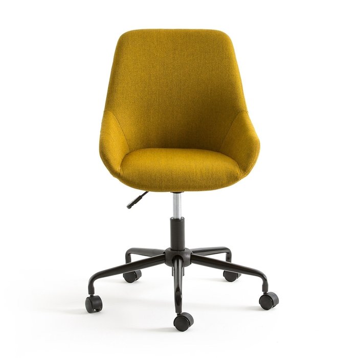 Кресло Офисное на роликах Asting желтого цвета - купить Офисные кресла по цене 17122.0