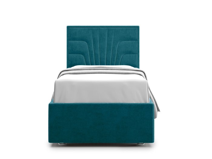 Кровать Premium Milana 90х200 зеленого цвета с подъемным механизмом - купить Кровати для спальни по цене 60700.0