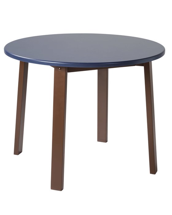 Стол обеденный Сканди темно-синего цвета - лучшие Обеденные столы в INMYROOM