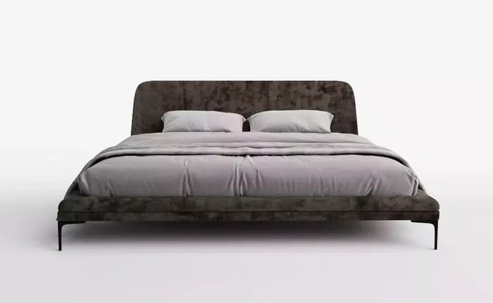 Кровать Liberty 180х200 темно-коричневого цвета без подъемного механиизма  - купить Кровати для спальни по цене 94900.0