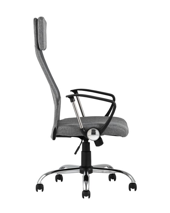 Кресло офисное Top Chairs Bonus серого цвета - лучшие Офисные кресла в INMYROOM