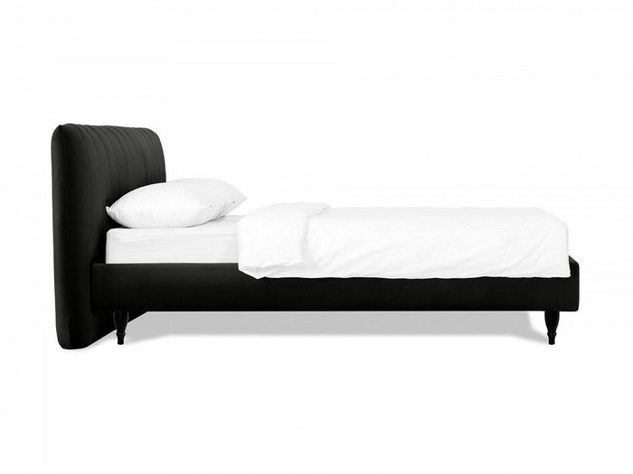 Кровать Queen II Anastasia L 160х200 черного цвета - лучшие Кровати для спальни в INMYROOM