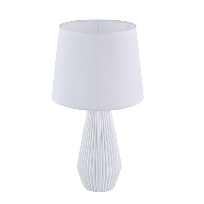 Настольная лампа Calvin белого цвета - лучшие Настольные лампы в INMYROOM