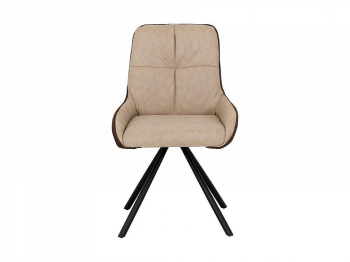 Кресло Neo бежево-коричневого цвета - купить Обеденные стулья по цене 10900.0