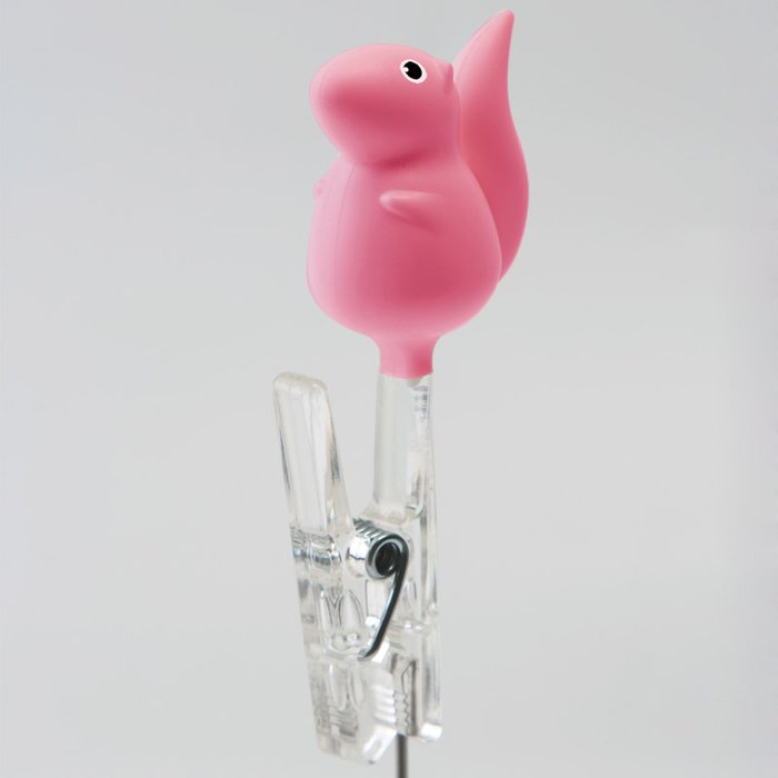 Держатель для записок squirrel розовый - купить Декоративные предметы по цене 520.0