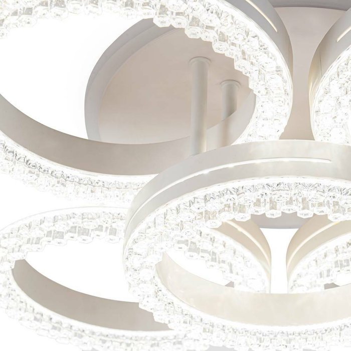 Потолочная люстра ALBUS 10276/5LED APP (акрил, цвет прозрачный) - лучшие Потолочные люстры в INMYROOM Потолочная люстра ALBUS 10276/5LED APP (акрил, цвет прозрачный) - лучшие Потолочные люстры в INMYROOM