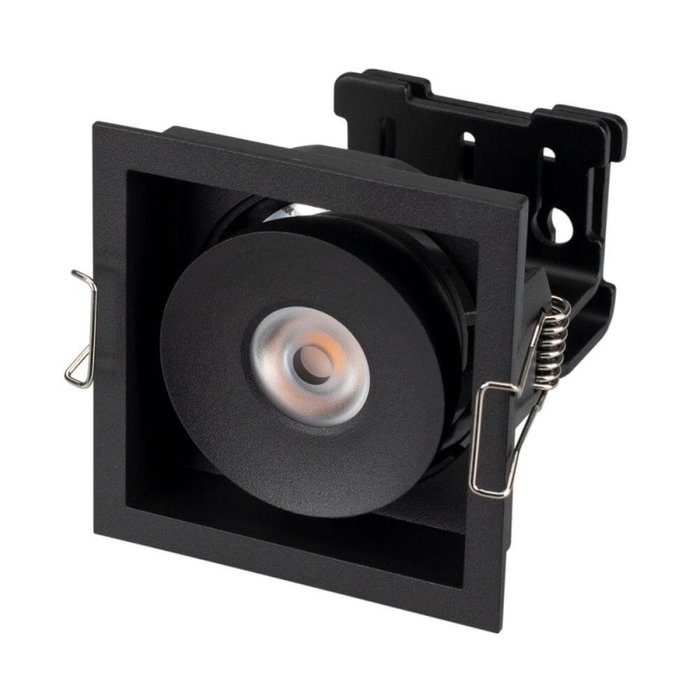 Встраиваемый светильник CL-SIMPLE 028149 (металл, цвет черный)