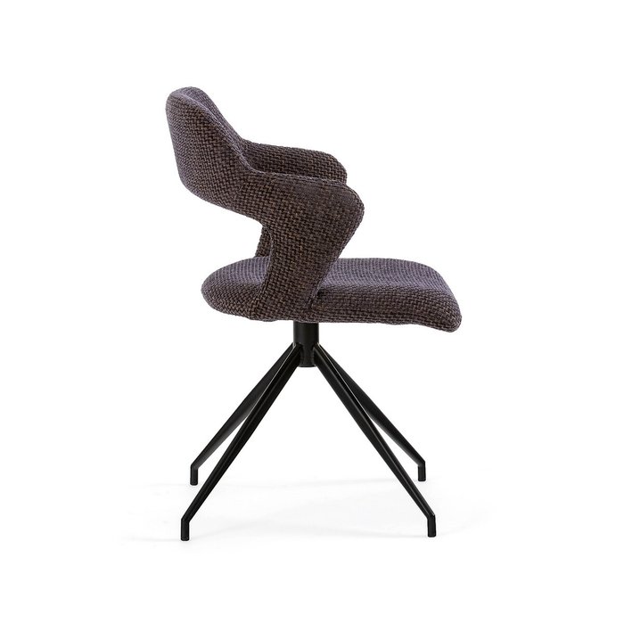 Кресло для стола вращающееся Asyar фиолетового цвета - лучшие Интерьерные кресла в INMYROOM