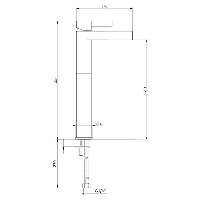 Смеситель для раковины Webert DoReMi DR830402015, хром - купить Смесители для раковин по цене 34772