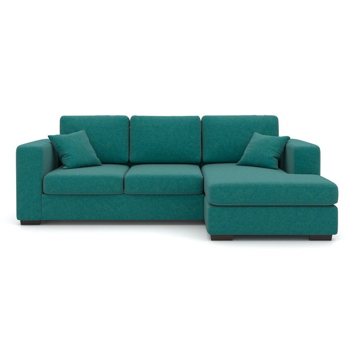 Угловой диван-кровать Morti EKL зеленого цвета - купить Угловые диваны по цене 88100.0