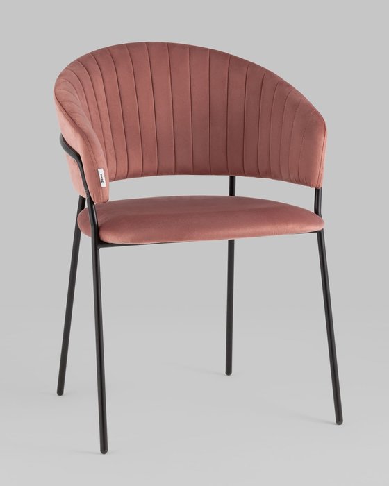 Стул Бруно пыльно-розового цвета - купить Обеденные стулья по цене 8990.0