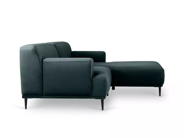 Угловой диван Portofino темно-зеленого цвета - лучшие Угловые диваны в INMYROOM