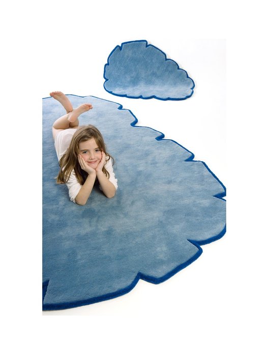 Ковер Cloud синего цвета 150х200 - купить Ковры для детской по цене 97990.0